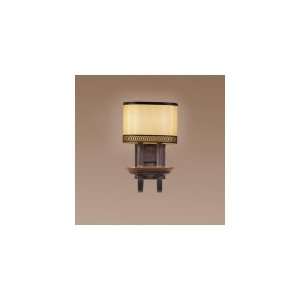   Drawing Room 2 Light Wall Sconce in Golden Mahogany