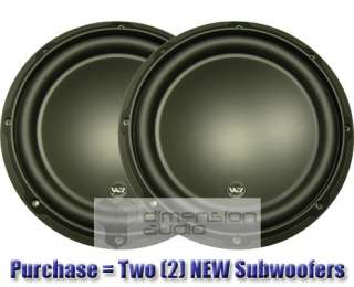   or re coned two 2 jl audio 12 w3v3 series subwoofers 2 ohm 1 pair