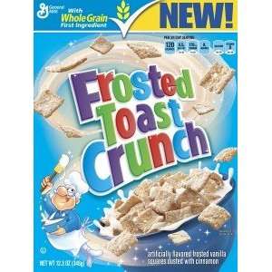General Mills, Frosted Toast Crunch Cereal, 12.3oz (Pack of 6)  