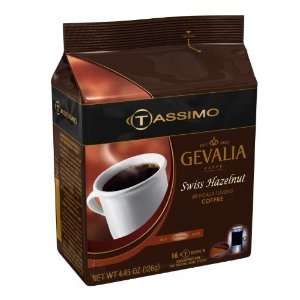 Gevalia Swiss Hazelnut, 16 Count T Discs for Tassimo Brewers (Pack of 