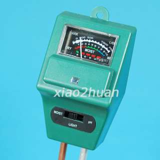 3in1 Moisture PH Light Meter for Hydroponic Plant Soil  