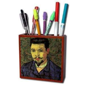  Portrait of Doctor Felix Rey By Vincent Van Gogh Pencil 