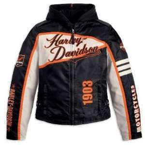 Harley Davidson® Womens Colorblocked 3 in 1 Functional Jacket. Water 