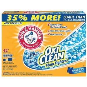 Arm & Hammer Powder Laundry Fresh Scent Plus OxiClean Detergent, 42 