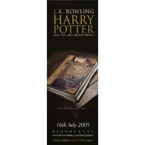 Harry Potter Book Covers Movie Poster (14 x 36 Inches   36cm x 92cm 
