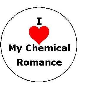  I Love MY CHEMICAL ROMANCE Pinback Button Heart Pin 1.25 