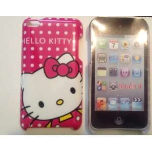  Hello Kitty Image Pink Shirt Plastic Hard Case Cover for iPod 