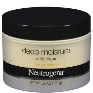   Deep Moisture Body Cream Butter Cream 6 oz (Pack of 3): Beauty