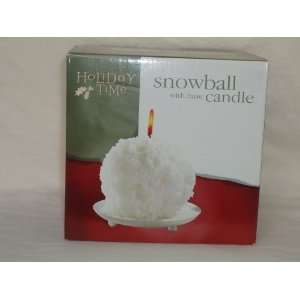  Holiday Time Snowball with Base Candle: Everything Else