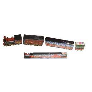 Holiday Express Christmas Holiday Collectors Tin Train Filled with 