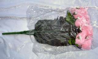   ROSE PETAL PINK Soft Silk Wedding Flowers Bouquets Centerpieces  