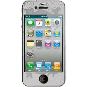  24KT White Gold Plated Metallic Skins for iPhone 4/4S 