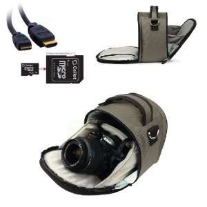  Vangoddy designed Silver Small DSLR & SLR Camera Bag, Laurel Luxury 