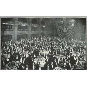  Panoramic Reprint of Twenty seventh Annual Banquet of the Hotel 