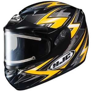  HJC CS R2 Thunder Snowmobile Helmet Electric Shield Yellow 