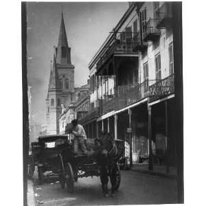   ,Louisiana,LA,c1925,Buildings,Wrought Iron Railings