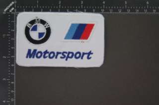 A1014 BMW Motorsport Sign/Logo Iron Patch  