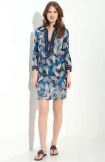Tory Burch Printed Voile Minidress  