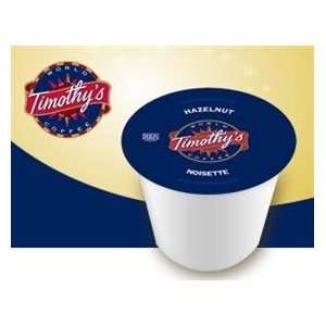 Timothys Hazelnut Flavored Coffee * 3 Boxes of 24 K Cups *  