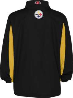 Pittsburgh Steelers Big & Tall Sealed Full Zip Polyester Jacket  