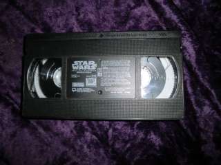1997 STAR WARS TRILOGY WIDE SCREEN VHS tape COLLECTOR SET Digitally 