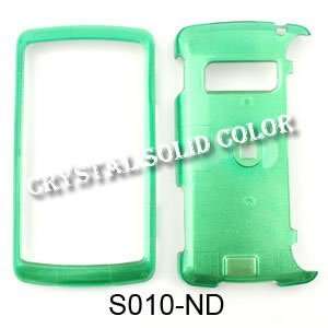  LG ENV 3 / ENV3 vx9200 Crystal Solid Green Hard Case/Cover 