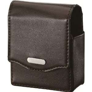   Leather Cigarette Case Holder with Lighter Pouch