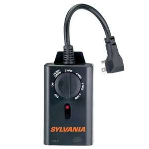  Sylvania Outdoor Timer with Dusk to Dawn Light Sensor and 
