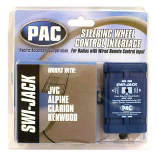 SWI JACK   PAC Steering wheel control interface for Alpine, Clarion 