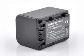 2x Battery for Sony NP FV70 Handycam DCR SR68 HDR XR150  