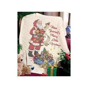   Cross Stitch, Merry Little Christmas Quilt Arts, Crafts & Sewing