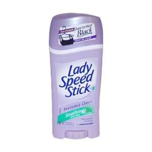 Lady Speed Stick Invisible Dry Deodorant Soothing With Aloe by Mennen 