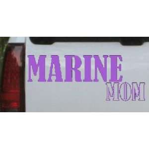 Purple 54in X 20.7in    Marine Mom Military Car Window Wall Laptop 