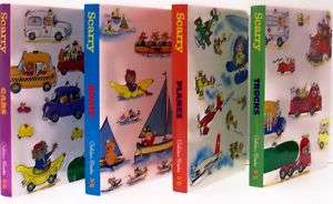 BOOKS ON GO Cars/Boats/Planes/Trucks++RICHARD SCARRY 9780375875229 