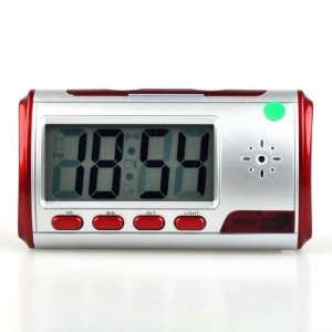   Motion Detector Alarm Clock Camcorder Camera AVI