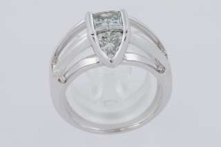 Princess Trillion Fashion Ring Design 1.8 Ct Moissanite  