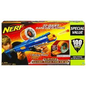  Nerf Raider Rapid Fire CS 35 Dart Blaster Value Pack Toys 