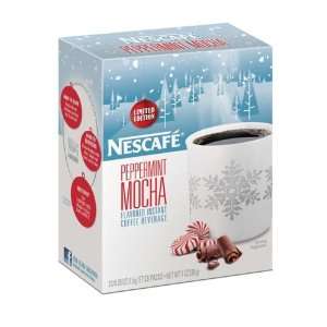 Nescafe Limited Edition Peppermint Mocha Instant Coffee 20 0.05oz 