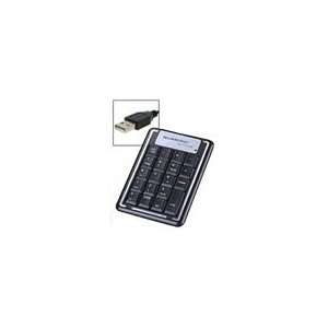  USB Numeric Keypad (Black w/ Silver) for Fujitsu laptop 
