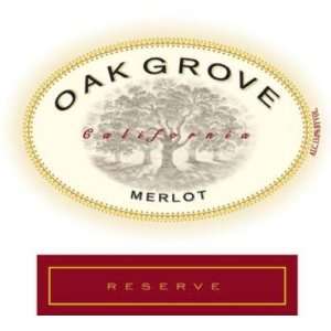  2010 Oak Grove Reserve Merlot 750ml Grocery & Gourmet 