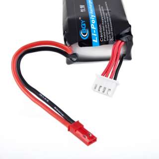 Rechargeable 1500mAh 11.1V 3S 20C Max 25C Lipo battery RC Helicopter
