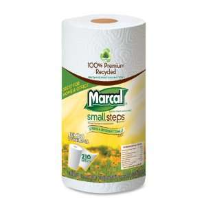 Marcal 6210 Small Steps Premium 100% Recycled Jumbo Paper Towel Roll 