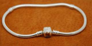 NEW 925 Sterling Silver Bracelet fi European Bead Charm 6.5, 7, 7.5, 8 