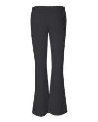 Bella Ladies Cotton/Spandex Yoga Pants Exercise Workout S 2XL Black 
