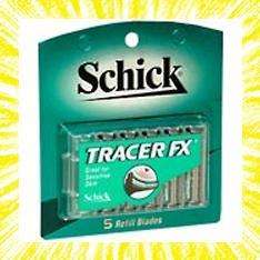 Schick Tracer FX Refill Blades   5 Ea  