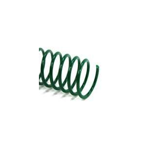  32mm Forest Green 41 Pitch Spiral Binding Coil   100pc 