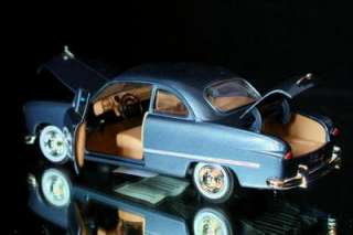 1949 Ford Coupe MOTORMAX Diecast 1:24 Scale   Denim Blue  