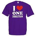 Love One Direction T Shirt X factor Harry Styles Boy Band