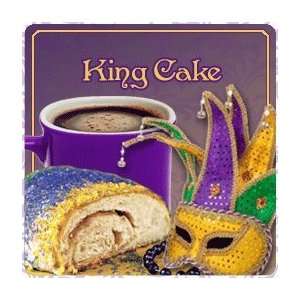 King Cake Flavored Coffee 1 Pound Bag  Grocery & Gourmet 
