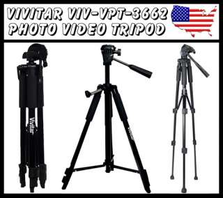   VIV VPT 3662 62 INCH PHOTO AND VIDEO TRIPOD 681066644751  